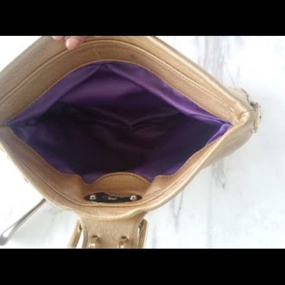 Etro calf leather light gold/beige clutch - Picture 5 of 6